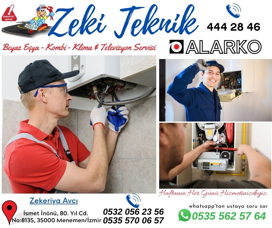 Menemen Alarko Kombi Servisi