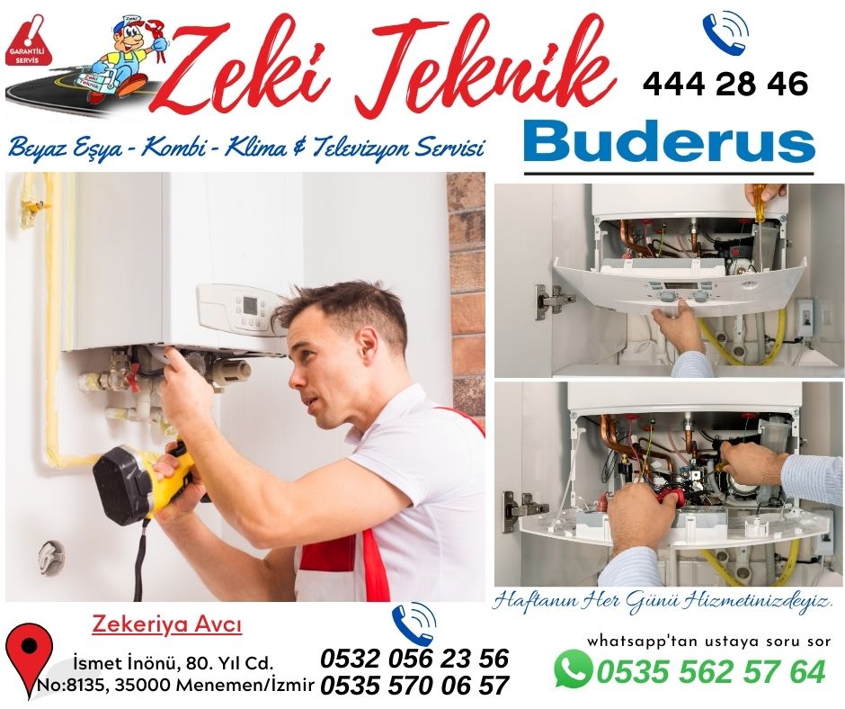 Menemen Buderus Kombi Servisi