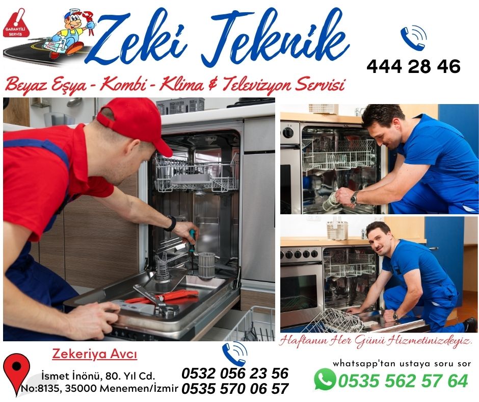 Menemen Bulaşık Makinesi Servisi