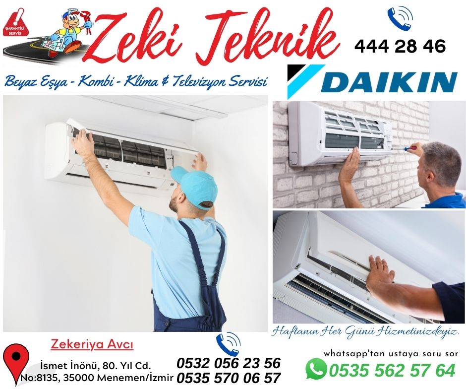 Menemen Daikin Klima Servisi