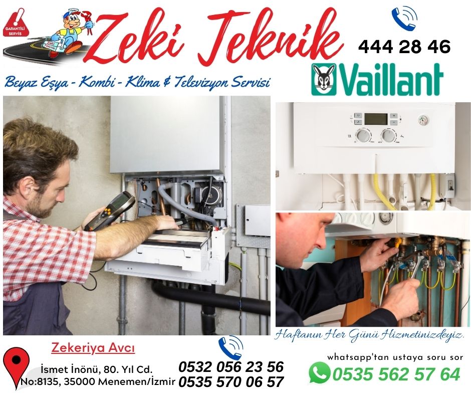 Menemen Vaillant Kombi Servisi